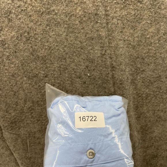 Columbia Shirt Men 4X Adult Blue Casual Button Down Vented Fishing Hike Pockets - Picture 11 of 11